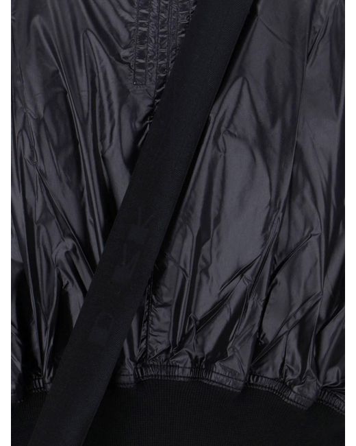 Rick Owens Black Bomber Jacket "Babel Tatlin"