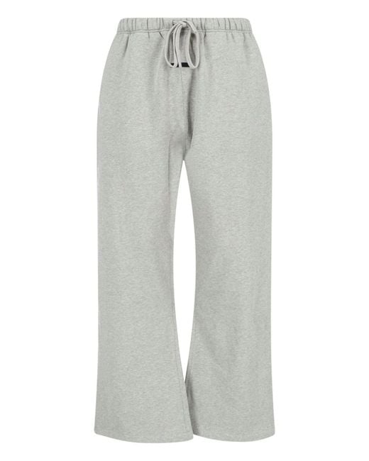 Fear Of God Gray Sweatpants Flare “Signature” for men