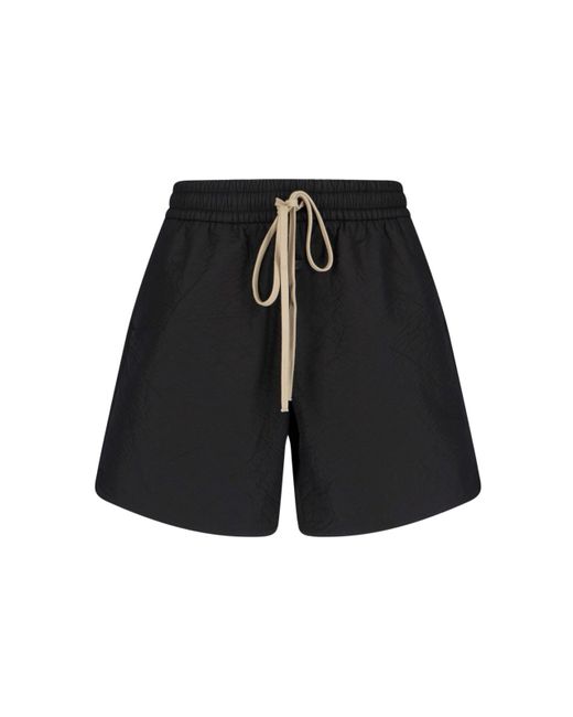 Fear Of God Black Trousers With Textured Finish for men