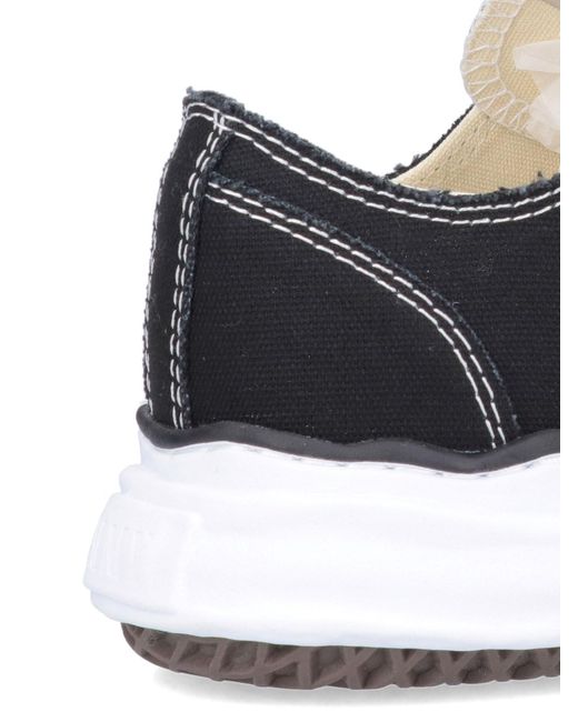 Maison Mihara Yasuhiro Black 'Original Sole' Sneakers