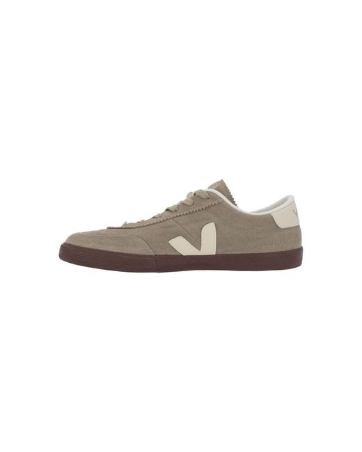 Veja Natural Suede Sneakers With Recycled Lining for men