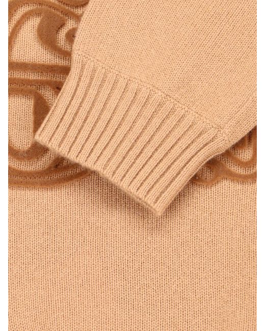Max Mara Natural Logo Sweater