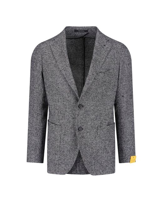 Tagliatore Gray Single-Breasted Blazer for men