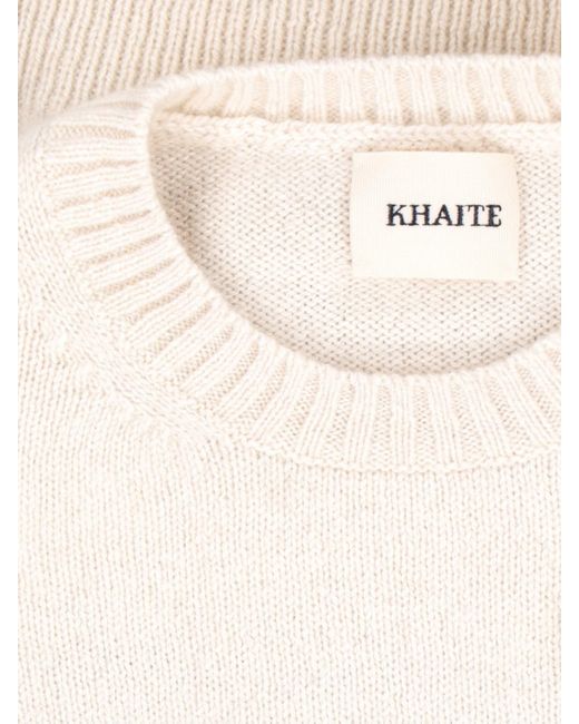 Khaite White Sweaters