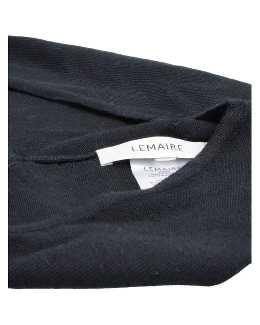 Lemaire Blue Knottable Wool Balaclava