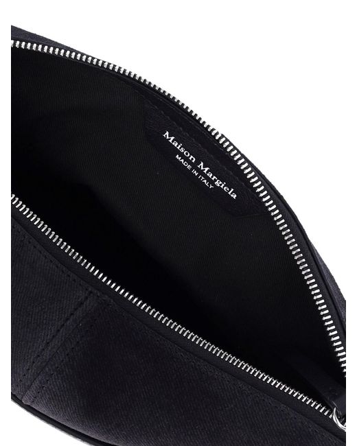 Maison Margiela Black Shoulder Pouch "5Ac Soft"