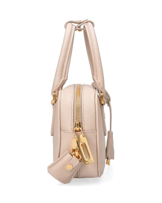Prada Pink Handbag Logo