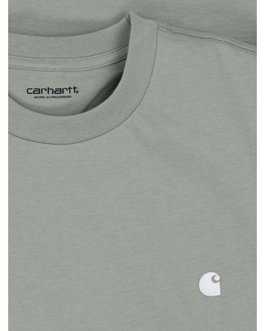 Carhartt Gray T-Shirt "Madison" for men
