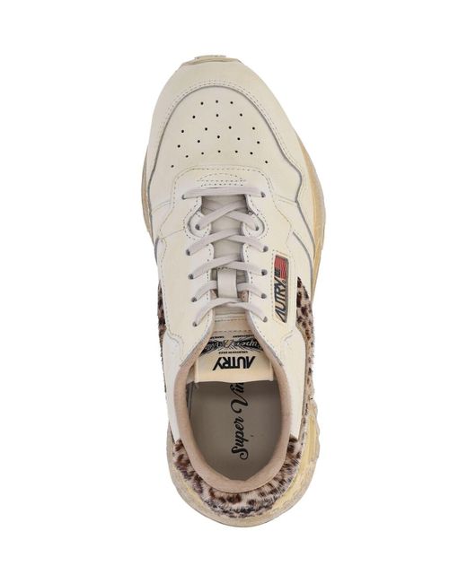 Autry White Sneakers “Reelwind Low”