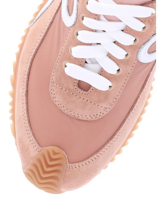 Sneakers Flow Runner di Loewe in Pink