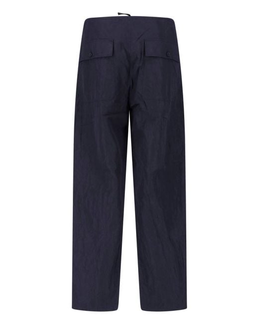 Kaptain Sunshine Blue Wide Pants "Walk Easy" for men