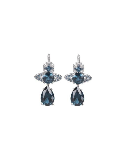 Vivienne Westwood Blue Earrings "Ismene"