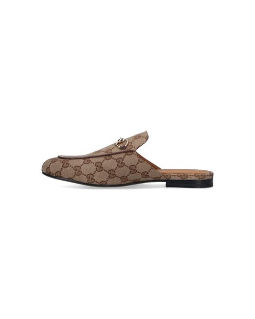 Gucci White "Princetown" Mules
