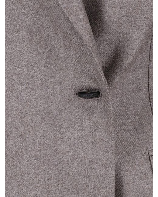 Tagliatore Gray Double-Breasted Blazer "J-Jasmine"