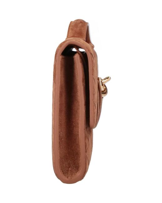 Bottega Veneta Brown Clutch "Andiamo"
