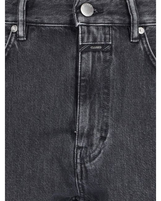 Closed Gray 'cooper True' Straight Jeans for men
