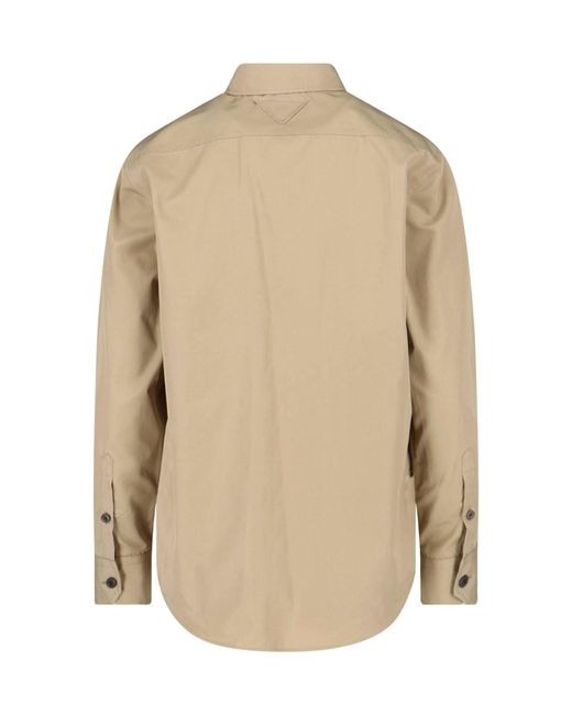 Prada Natural Button Jacket