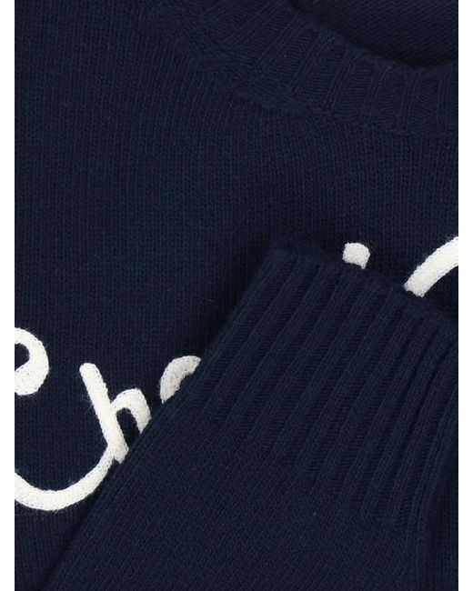 Valentino Blue 'Chez' Sweater for men