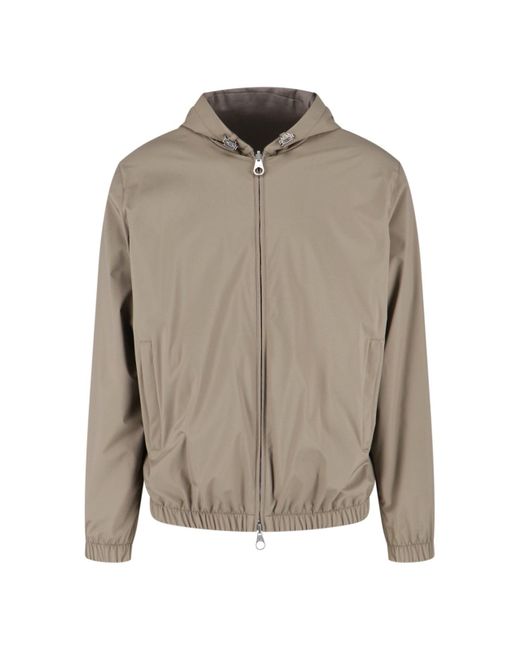 Loro Piana Gray Reversible Jacket for men
