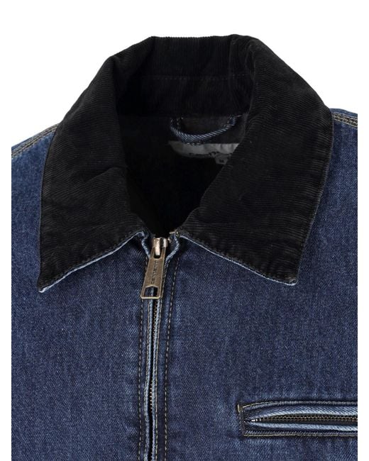Carhartt Blue Jacket “Og Detroit” for men