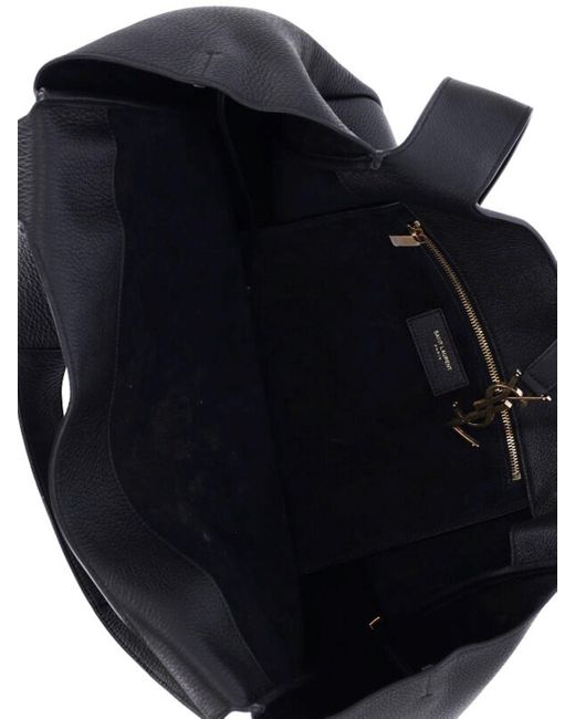 Saint Laurent Black 'Le 5 À 7 Bea' Tote Bag