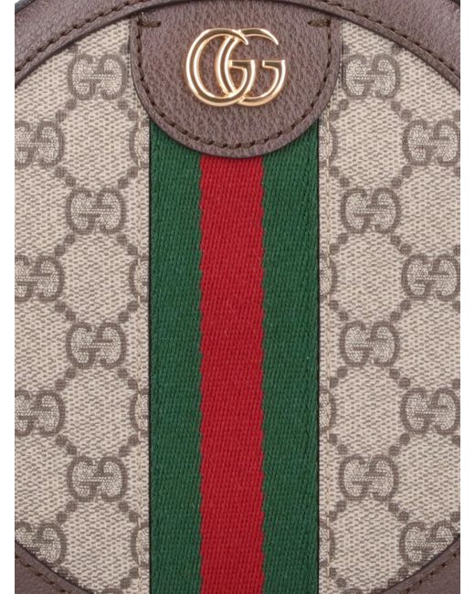 Gucci Natural "ophidia" Crossbody Bag