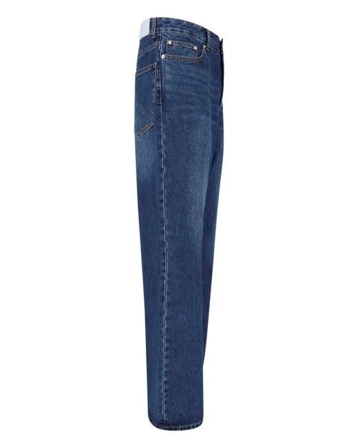 DUNST Blue Loose Jeans for men