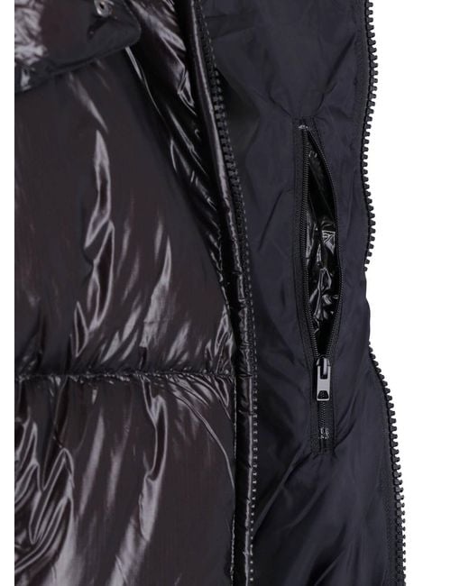 DIESEL Black 100% Polyamide Jacket for men