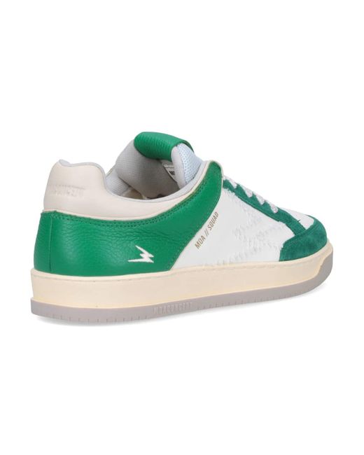 MOA Green 'squad' Sneakers for men
