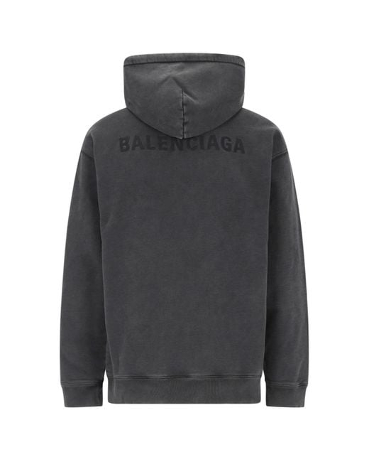 Balenciaga hoodie hotsell mens grey
