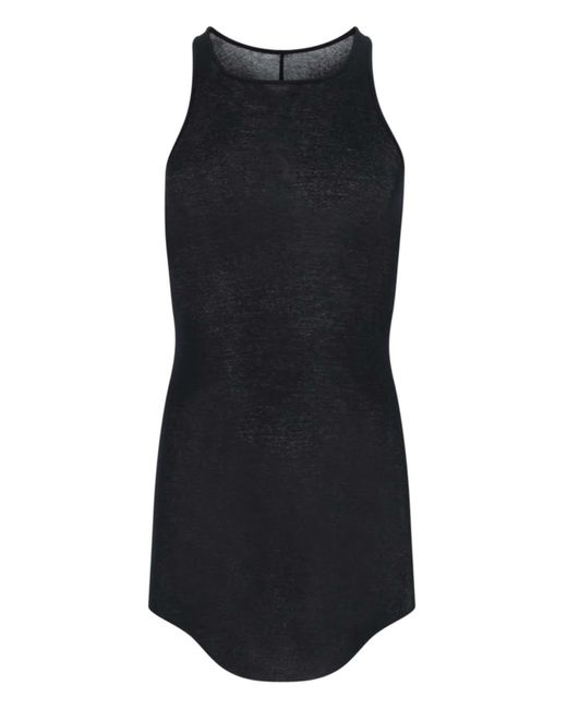 Tank Top Classico di Rick Owens in Black da Uomo
