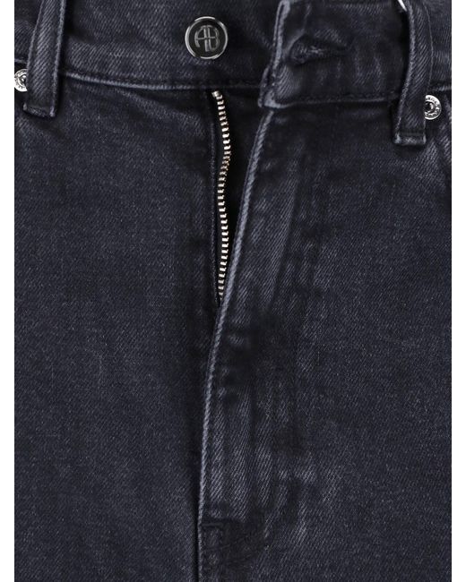 Anine Bing Blue Straight Jeans