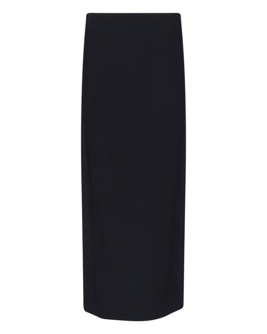 Khaite Black Maxi Skirt "Lyle"