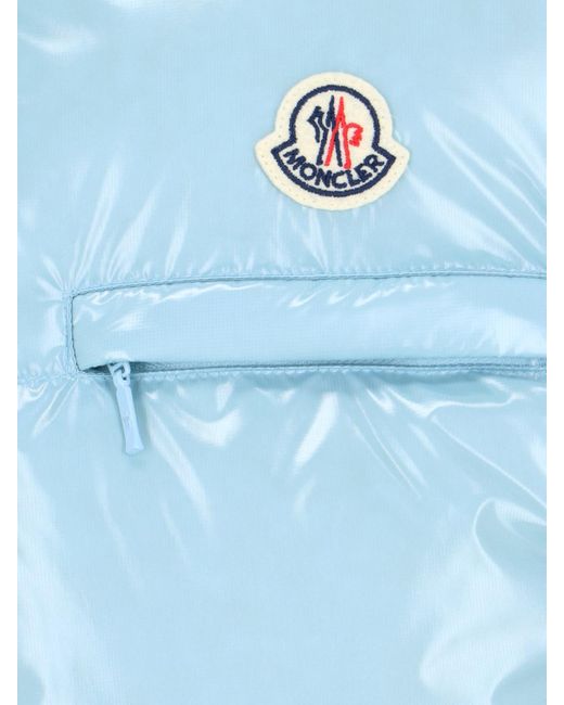 Moncler Blue 'almo' Vest Down Jacket