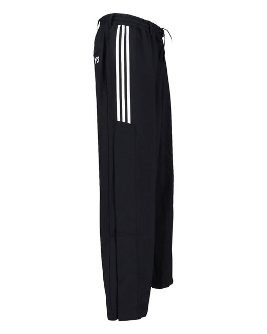 Y-3 Blue Track Pants for men