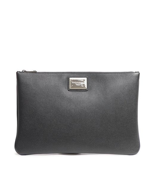 Dolce Gabbana Pochette in Gray for Men Lyst