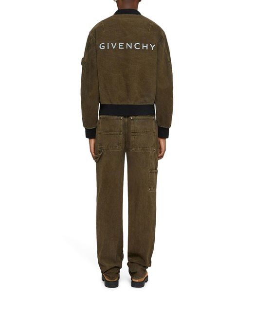 Givenchy Green Bomber Jackets for men