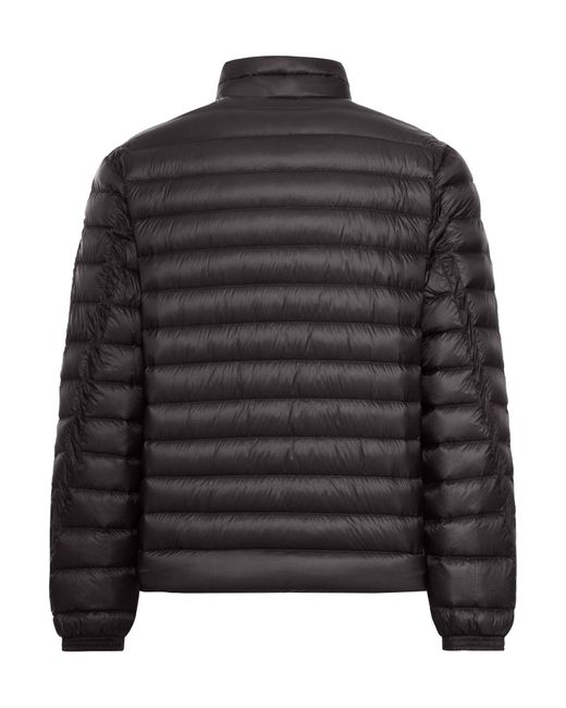 C P Company Black Dd-shell Bomber Jacket for men