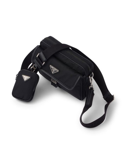 Prada Black Shoulder Bag for men