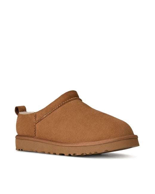 Ugg Brown Classic Micro Boots for men