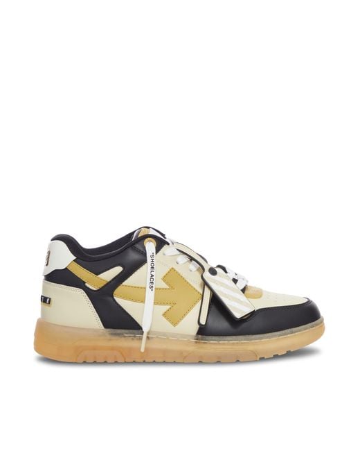 Off-White c/o Virgil Abloh Multicolor Low Out Of Office Varsity Off Sneakers for men