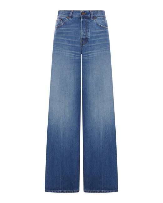 Haikure Blue Bethany Fluid Denim Jeans With A Boyfriend Fit