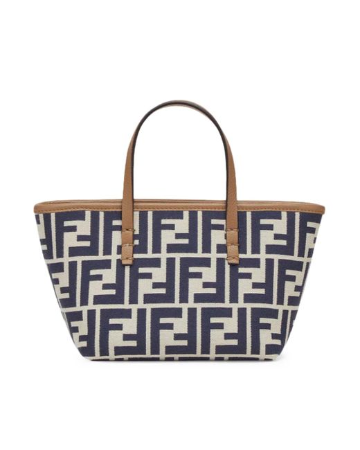 Roll mini di Fendi in Blue