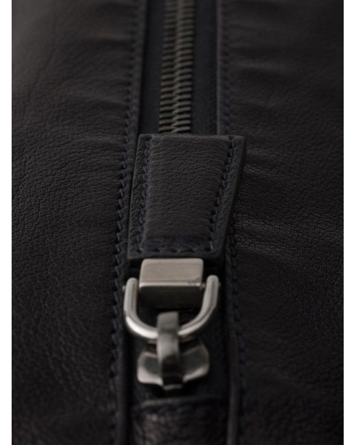 Borsa explore in pelle di Prada in Black da Uomo