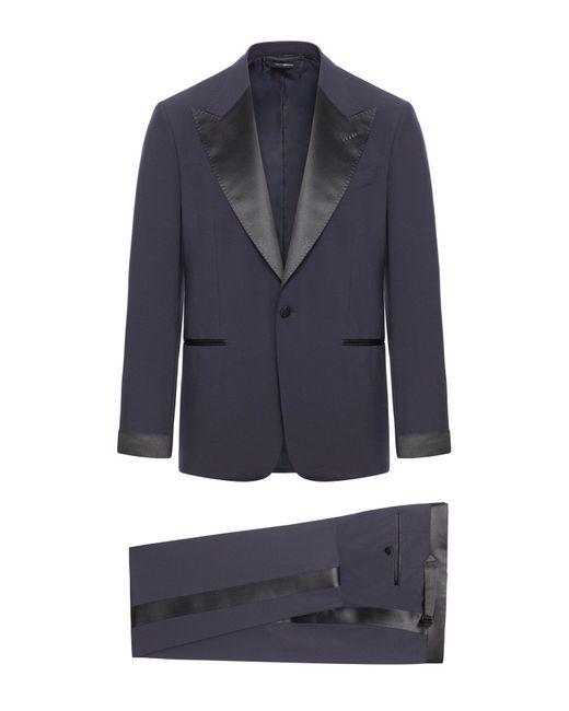 Tom Ford Blue Formal Suit for men