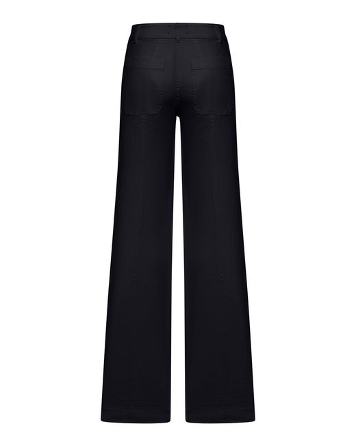 Seafarer Blue Wide-Leg Jane Jeans