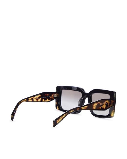 Prada Black Sunglasses With Logo
