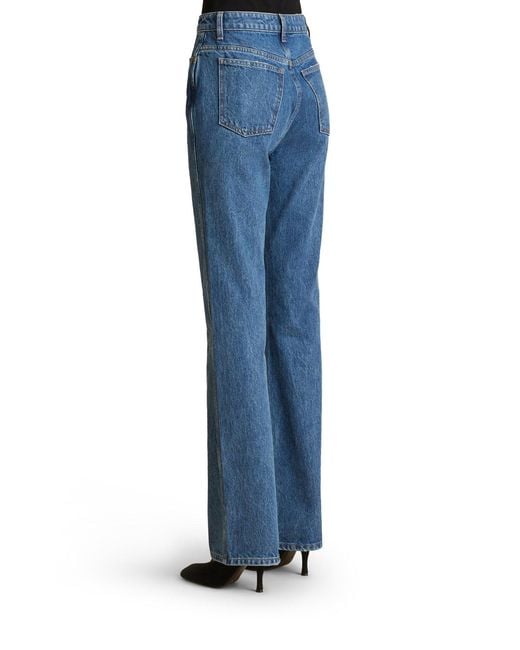 Khaite Blue Danielle High-waisted Jeans