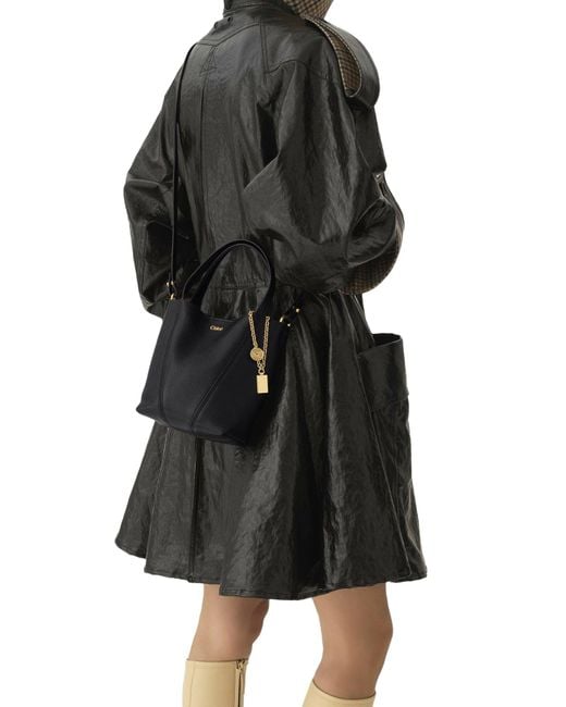 Chloé Black Chloé Spin Small Tote Bag