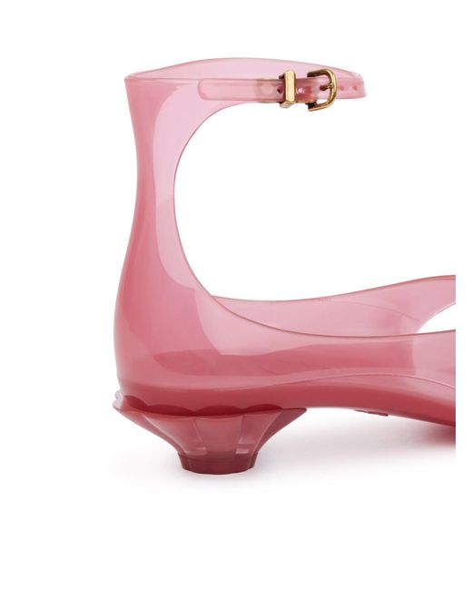 Chloé Pink Jelly Sandals